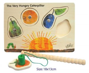 The Very Hungry Caterpillar Wooden Puzzle Magnetic Game