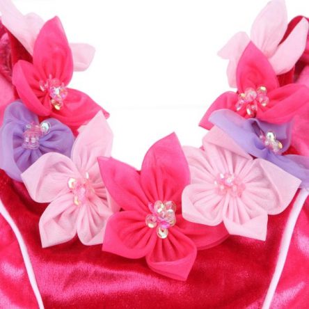 Fairy Girls Velvet Garden Tutu Dress - Size Lge (6-8 years)