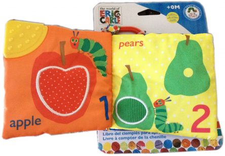 The Very Hungry Caterpillar 'Let's Count' Soft Clip On Book