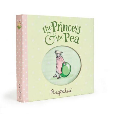 Ragtales Princess & the Pea Rag Book in Gift Box