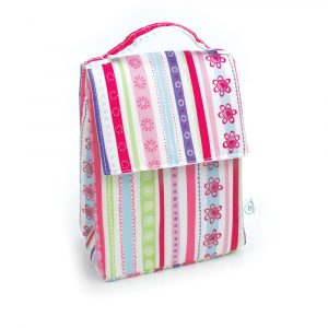 Bumkins Insulated Lunch Bag - Pretty Ribbons