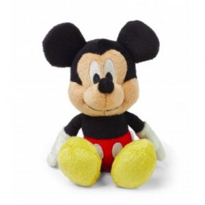Disney Baby Mickey Mouse Jingle Bell Rattle Soft Toy