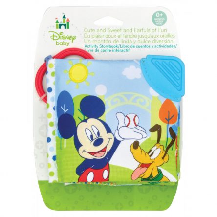 Disney Baby Mickey Mouse Clip On Soft Book