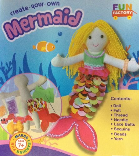 Create Your Own Mermaid Doll Craft Kit