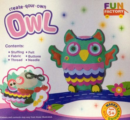 Create Your Own Felt Owl Craft Kit