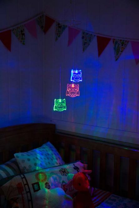 My Dream Light Childrens LED Night Light Mobile - Owl