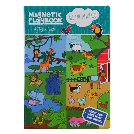Tiger Tribe Magnetic Play Book - All The Animals