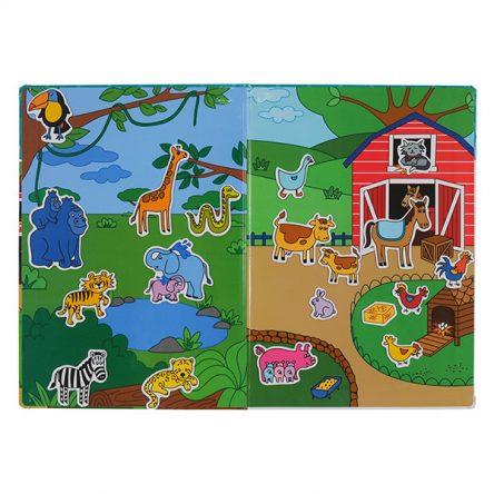 Tiger Tribe Magnetic Play Book - All The Animals