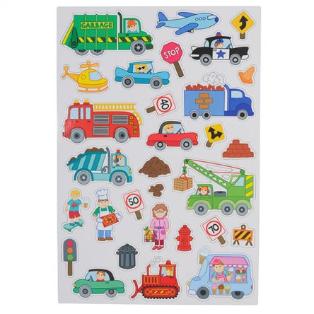 Tiger Tribe Magnetic Play Book - Transport in the City