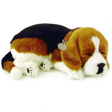 Perfect Petzzz Breathing & Sleeping Toy Puppy - Beagle