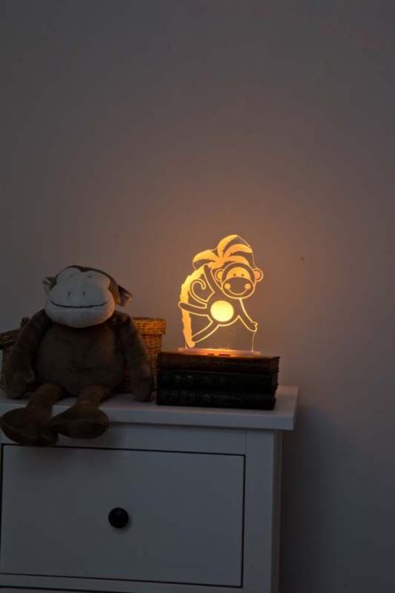 My Dream Light Childrens LED Night Light - Monkey