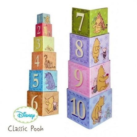 Classic Winnie The Pooh Nesting & Stacking Learning Blocks