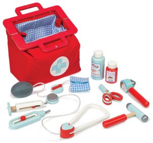 Le Toy Van Portable Childrens Wooden Medical Doctors Kit