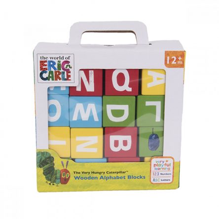 The Very Hungry Caterpillar Wooden ABC Blocks